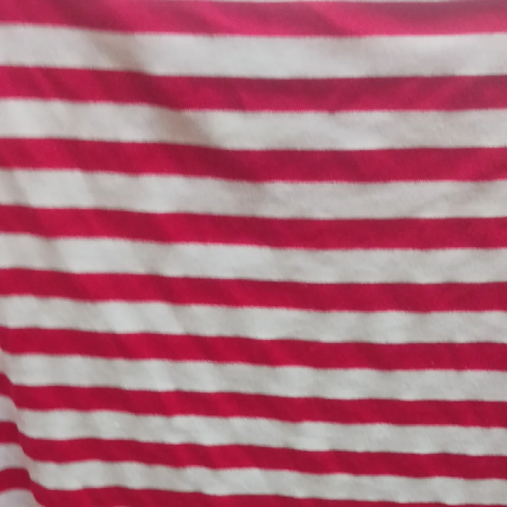 Red and White Striped Long Sleeve Tee - Picture 7 of 8